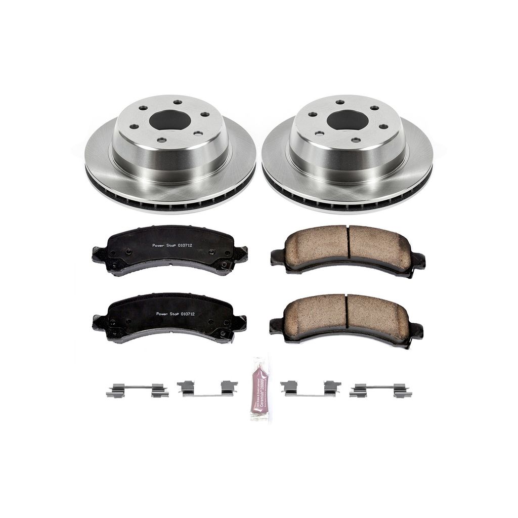 OE Stock Replacement Brake Pad and Rotor Kit