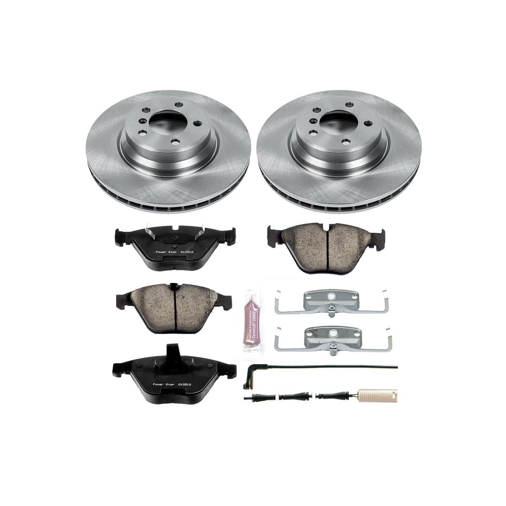 OE Stock Replacement Brake Pad and Rotor Kit