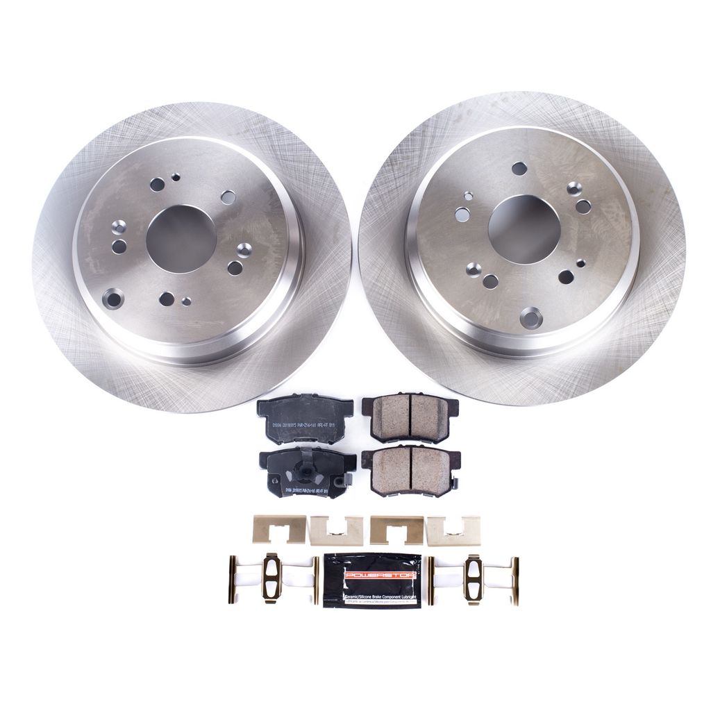 OE Stock Replacement Brake Pad and Rotor Kit