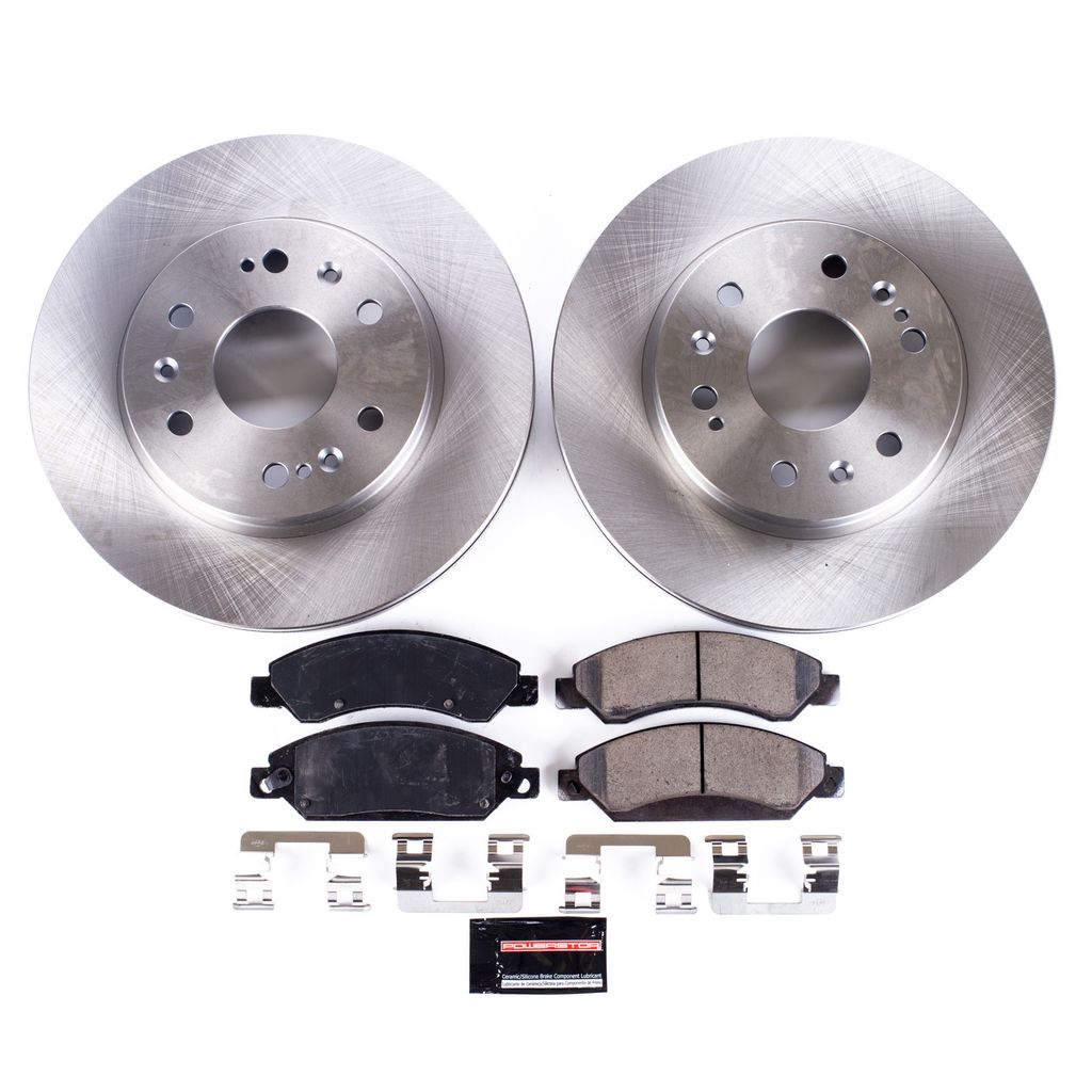 OE Stock Replacement Brake Pad and Rotor Kit