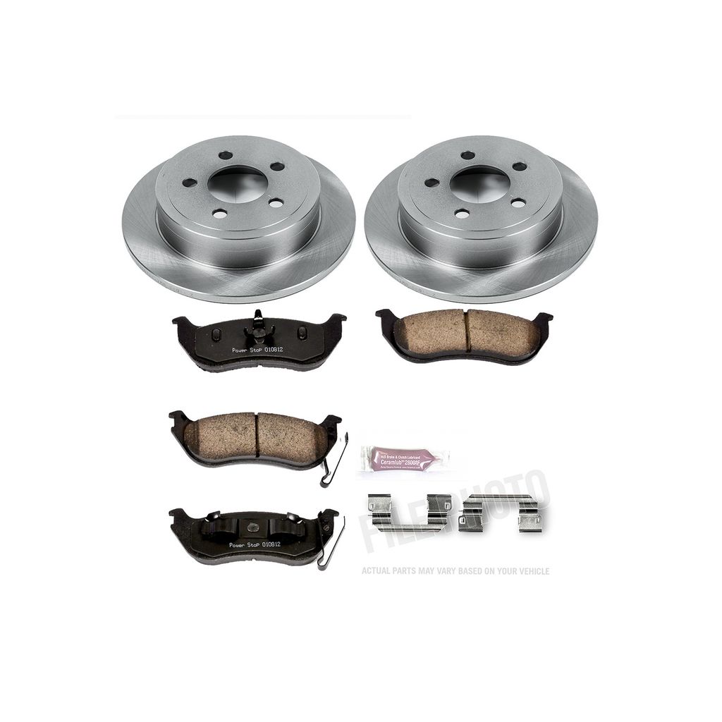OE Stock Replacement Brake Pad and Rotor Kit