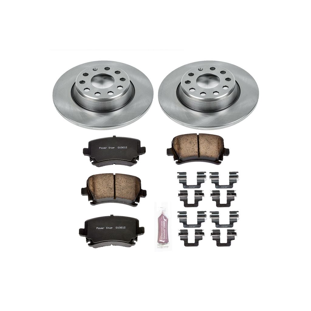 OE Stock Replacement Brake Pad and Rotor Kit