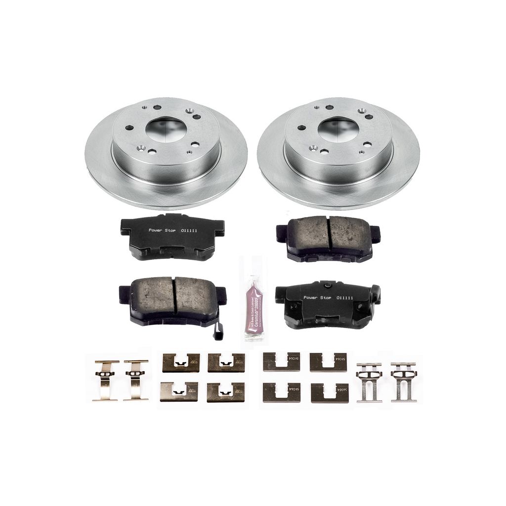 OE Stock Replacement Brake Pad and Rotor Kit