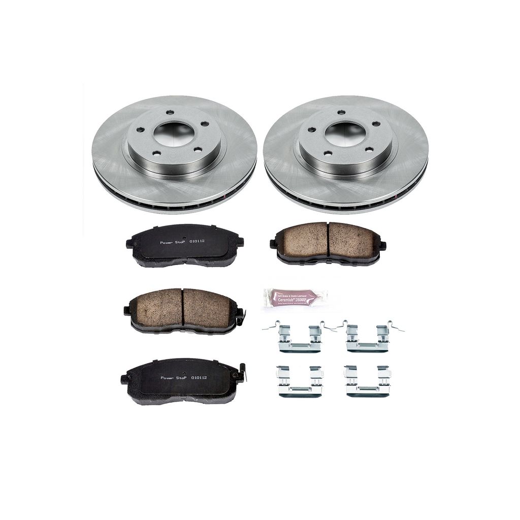 OE Stock Replacement Brake Pad and Rotor Kit