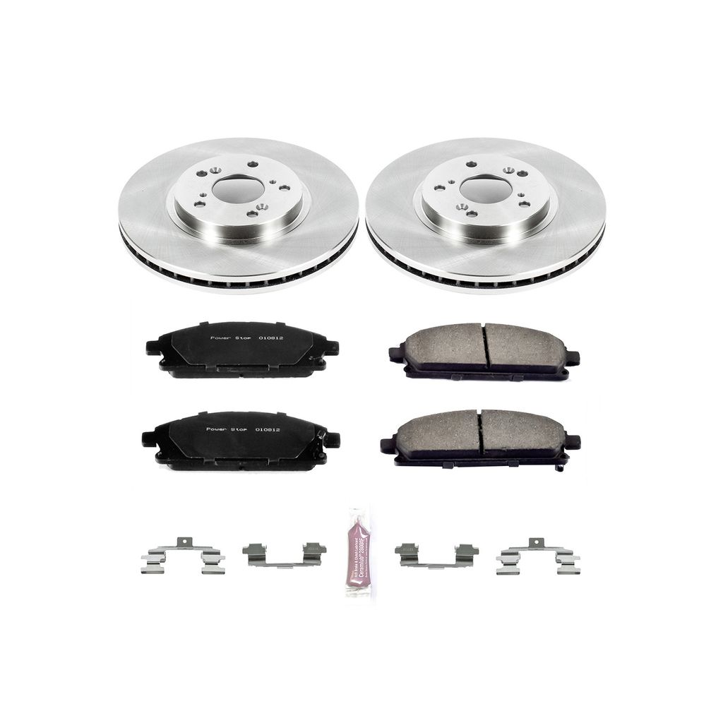 OE Stock Replacement Brake Pad and Rotor Kit