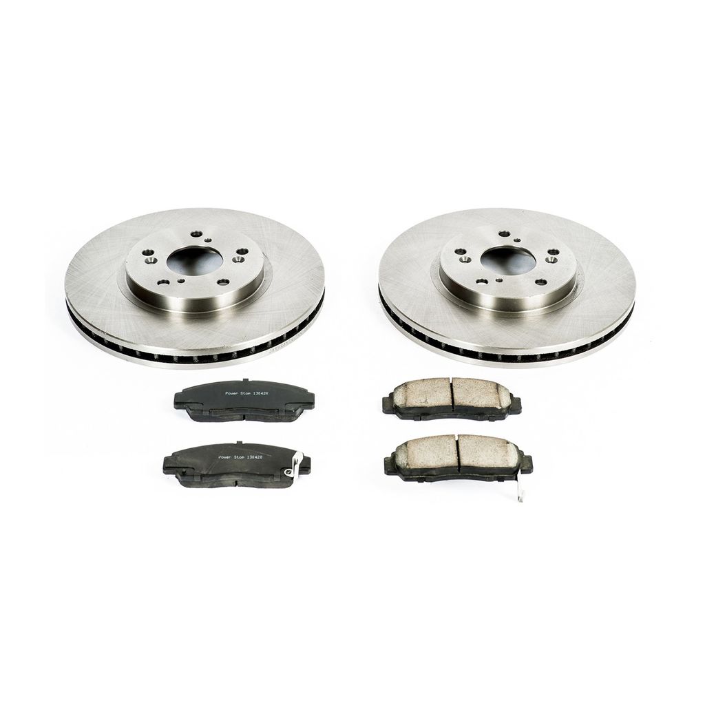 OE Stock Replacement Brake Pad and Rotor Kit