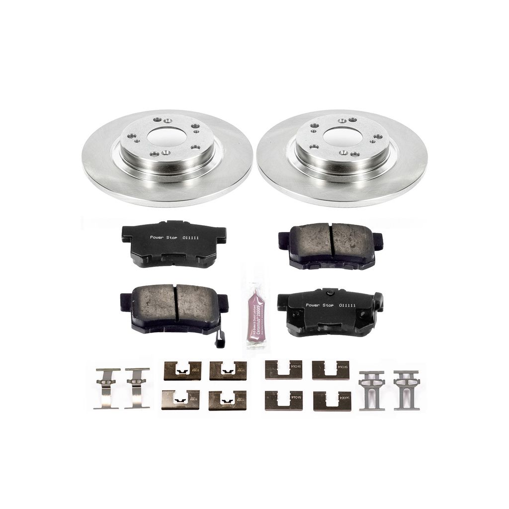 OE Stock Replacement Brake Pad and Rotor Kit
