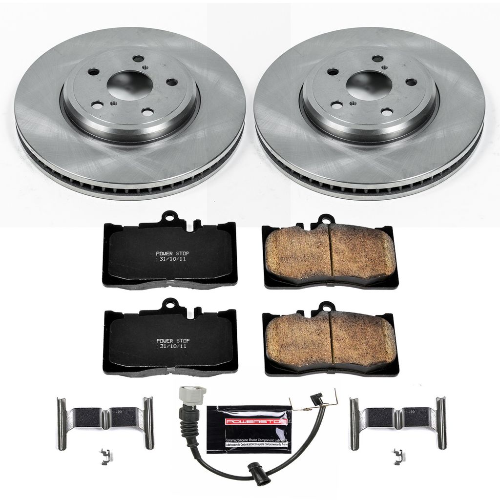 OE Stock Replacement Brake Pad and Rotor Kit