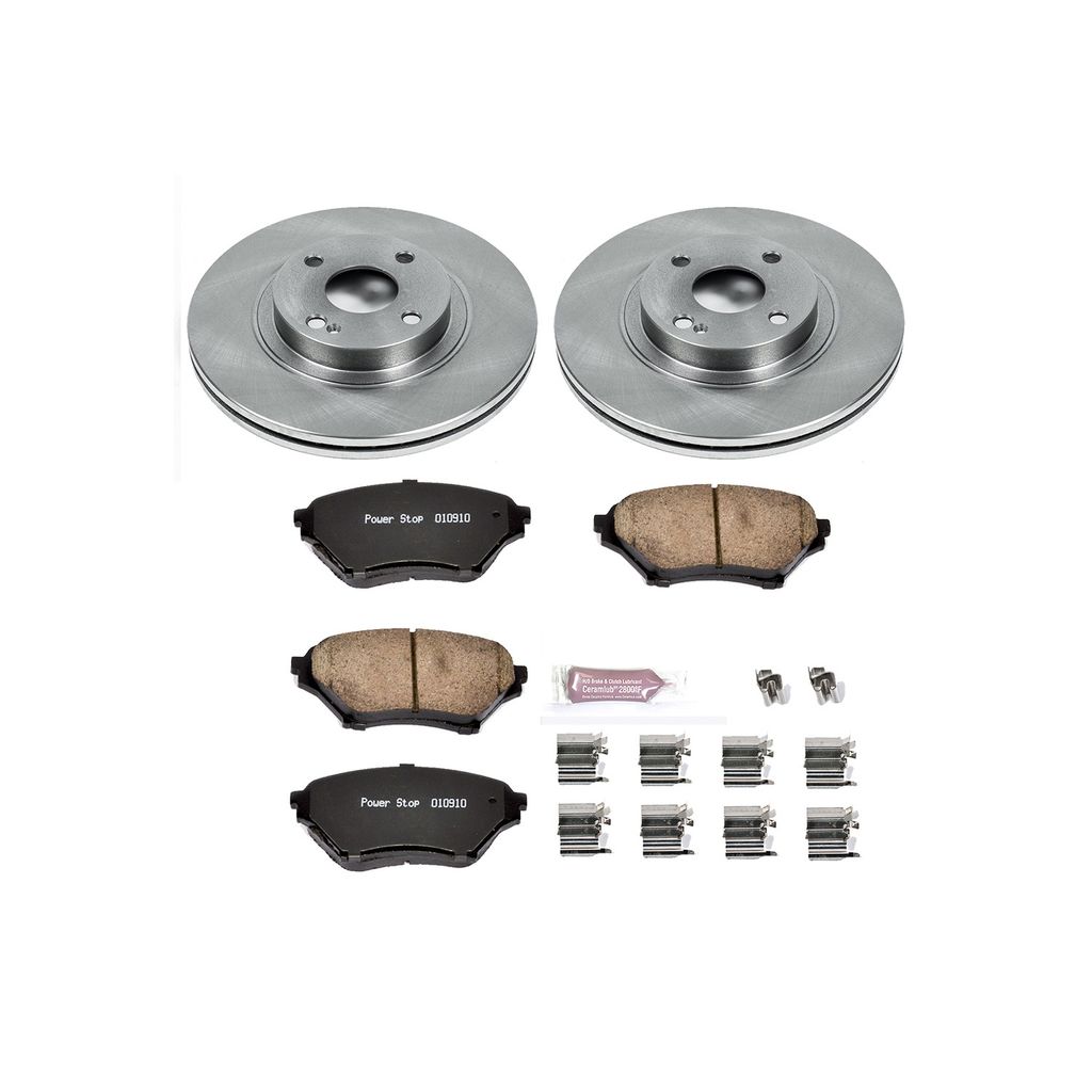 OE Stock Replacement Brake Pad and Rotor Kit