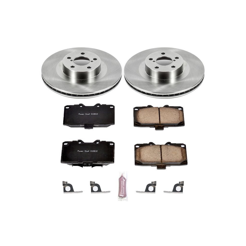 OE Stock Replacement Brake Pad and Rotor Kit