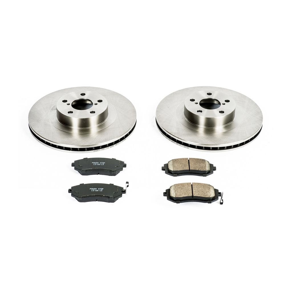OE Stock Replacement Brake Pad and Rotor Kit