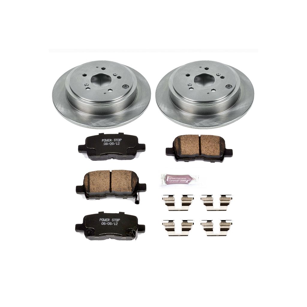 OE Stock Replacement Brake Pad and Rotor Kit