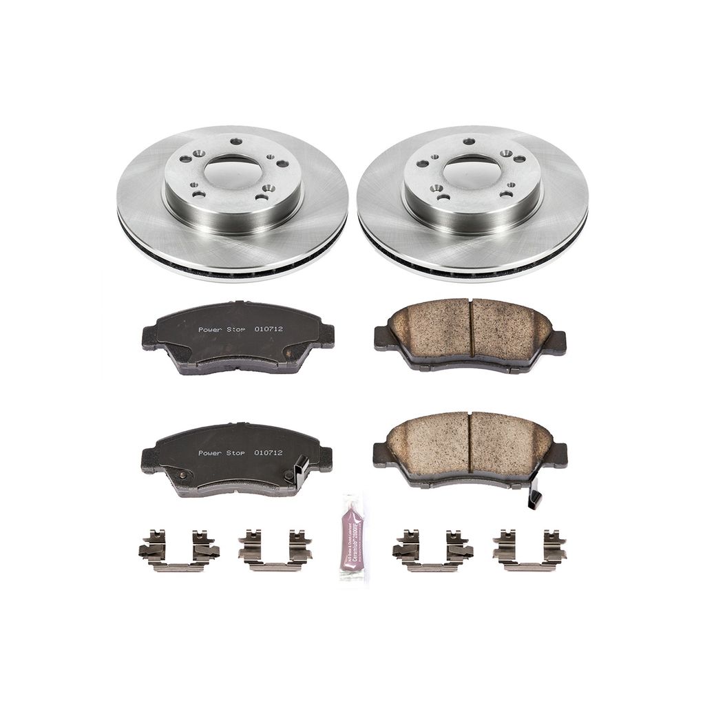 OE Stock Replacement Brake Pad and Rotor Kit