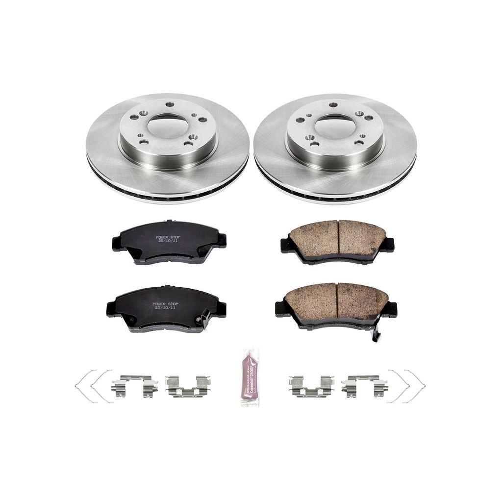 OE Stock Replacement Brake Pad and Rotor Kit