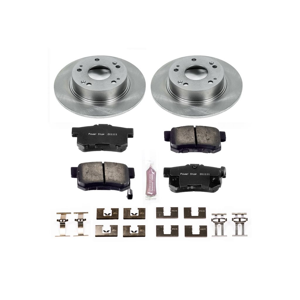 OE Stock Replacement Brake Pad and Rotor Kit