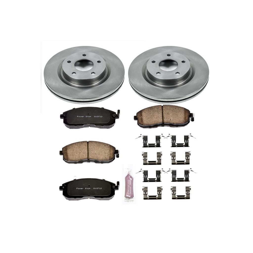 OE Stock Replacement Brake Pad and Rotor Kit
