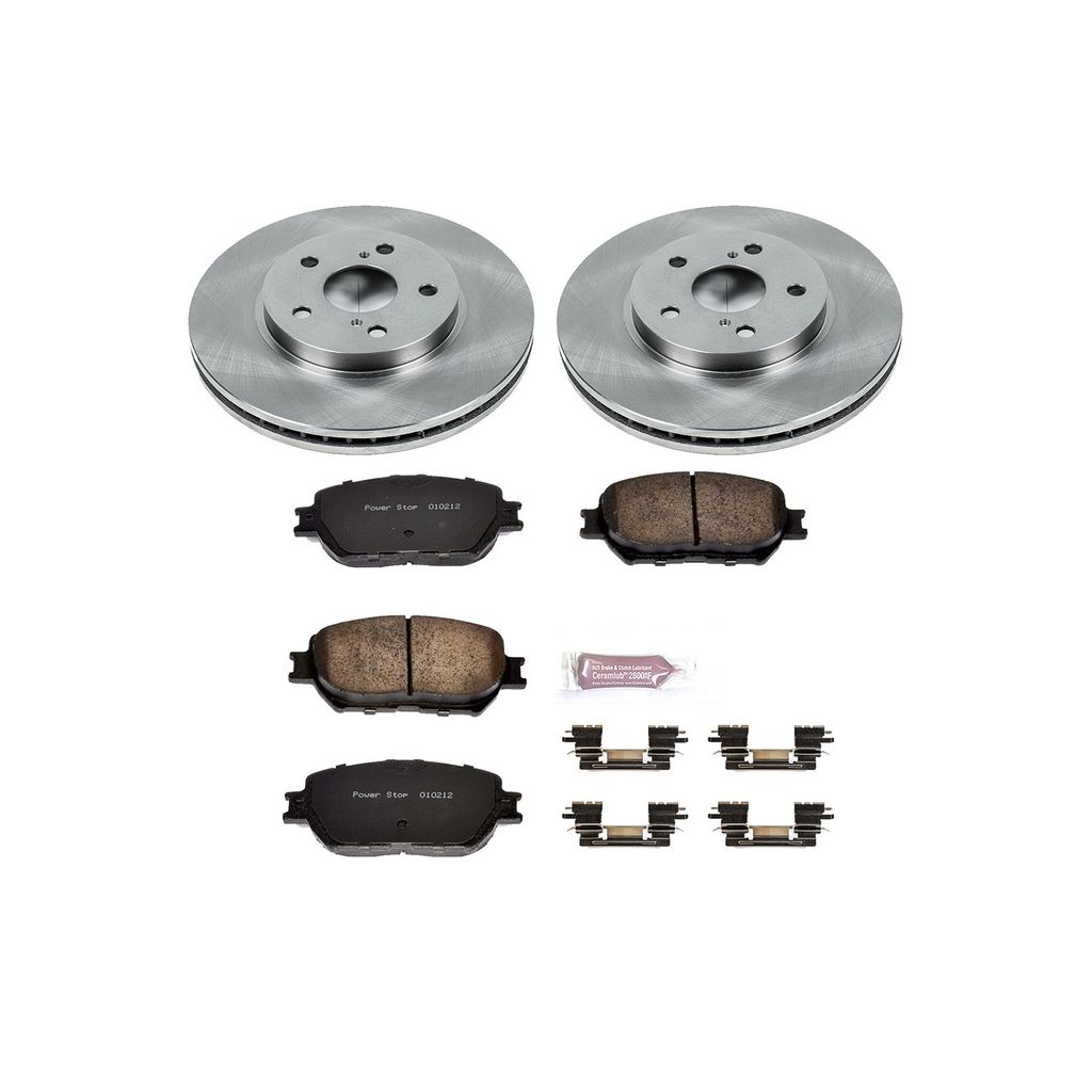 OE Stock Replacement Brake Pad and Rotor Kit
