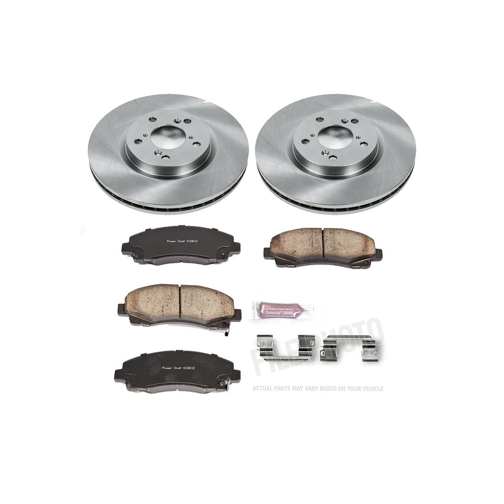 OE Stock Replacement Brake Pad and Rotor Kit