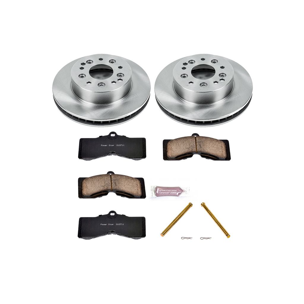 OE Stock Replacement Brake Pad and Rotor Kit