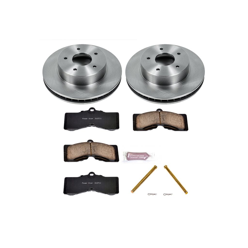 OE Stock Replacement Brake Pad and Rotor Kit