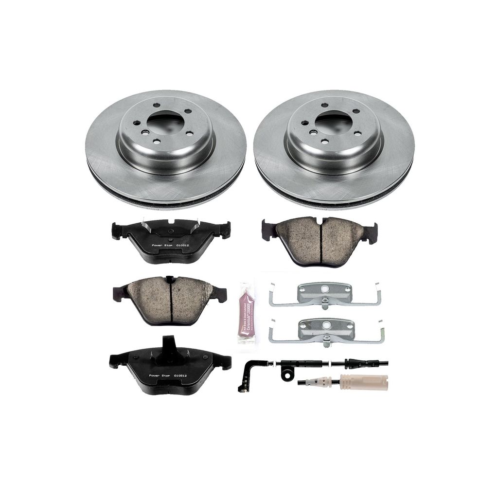 OE Stock Replacement Brake Pad and Rotor Kit