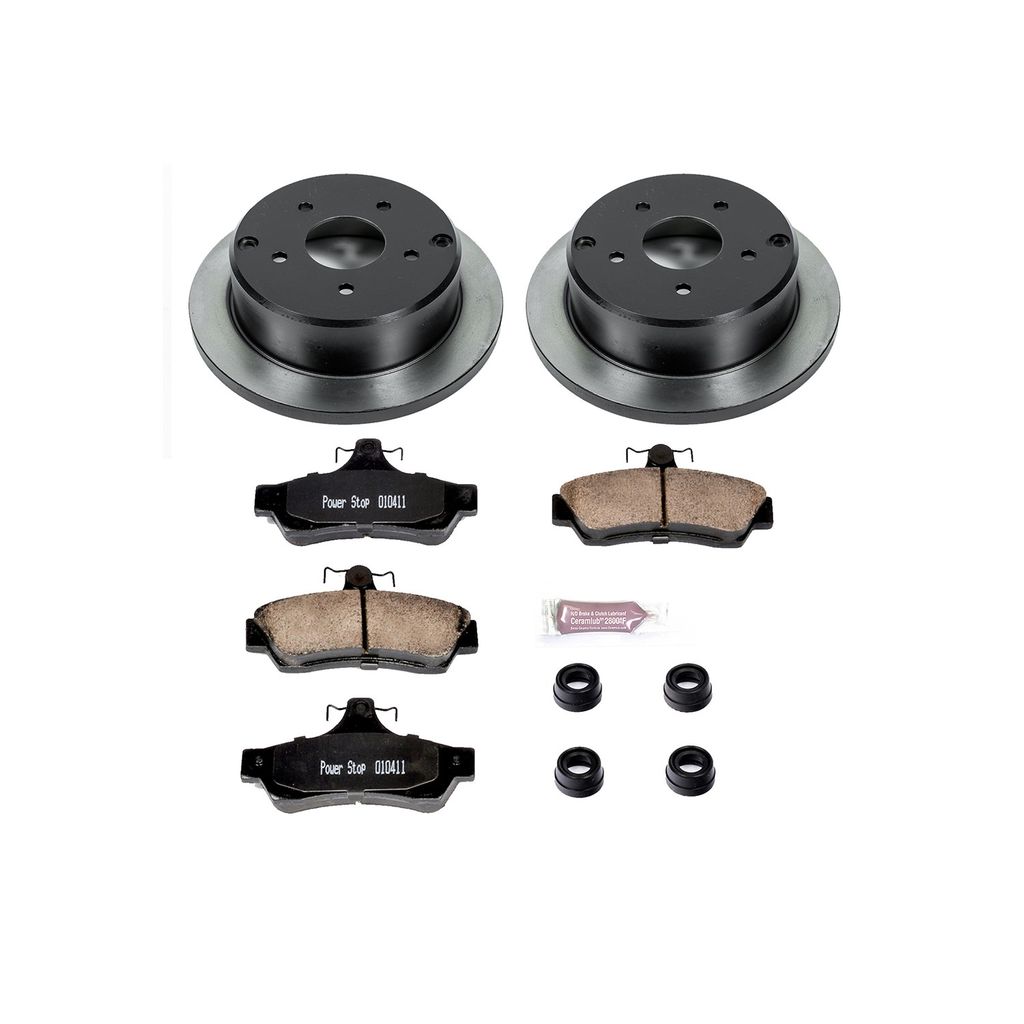 OE Stock Replacement Brake Pad and Rotor Kit