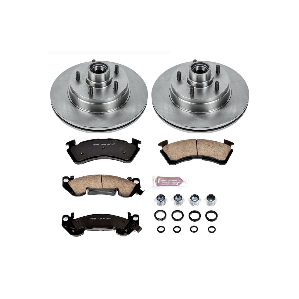 OE Stock Replacement Brake Pad and Rotor Kit