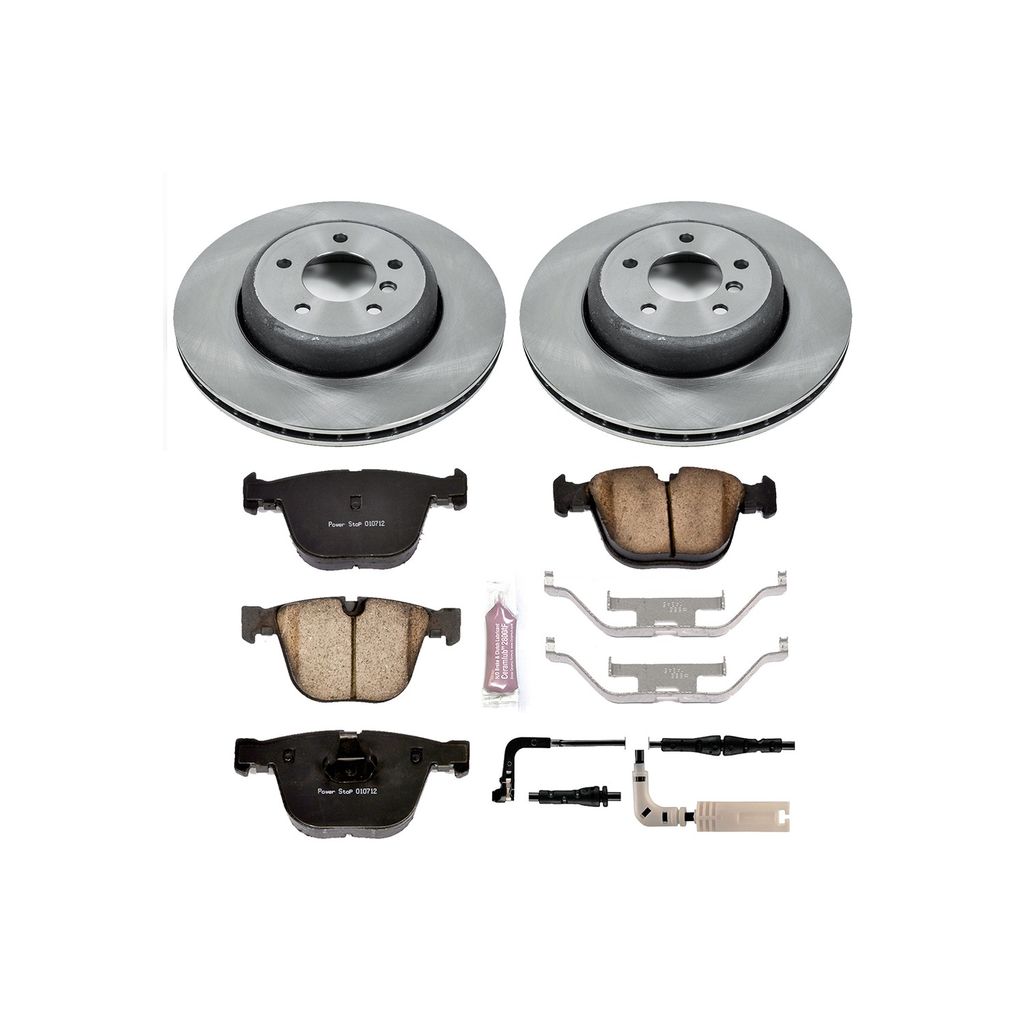 OE Stock Replacement Brake Pad and Rotor Kit