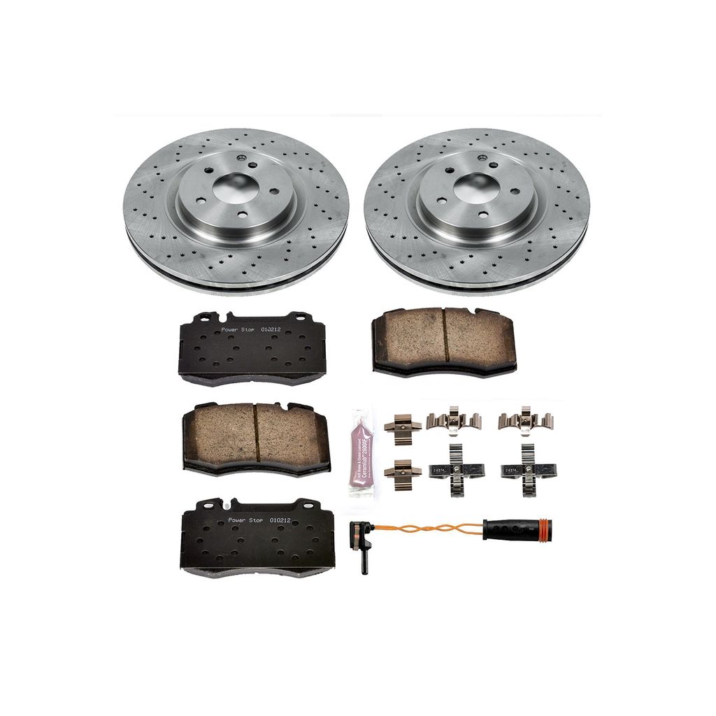 PowerStop KOE2950 - OE Stock Replacement Brake Pad and Rotor Kit