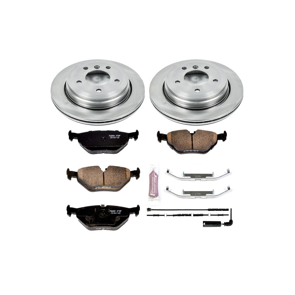 PowerStop KOE2970 - OE Stock Replacement Brake Pad and Rotor Kit