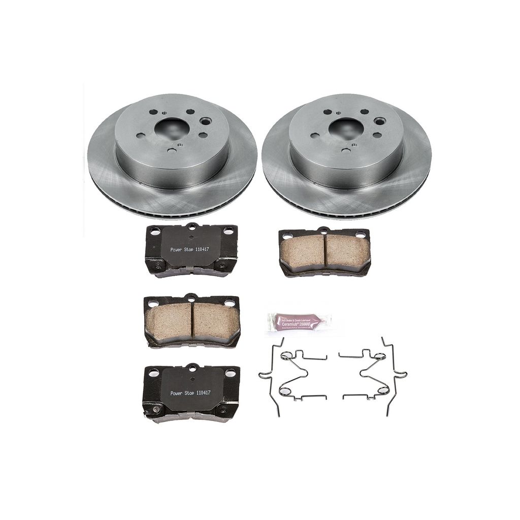 OE Stock Replacement Brake Pad and Rotor Kit