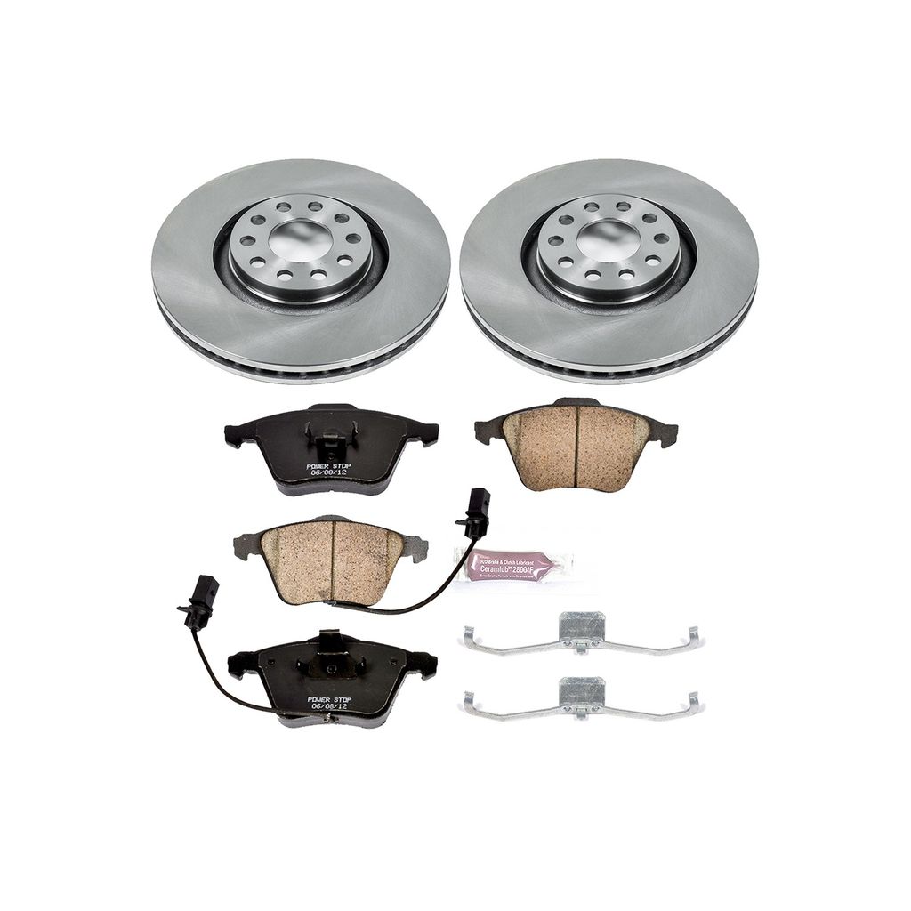 OE Stock Replacement Brake Pad and Rotor Kit
