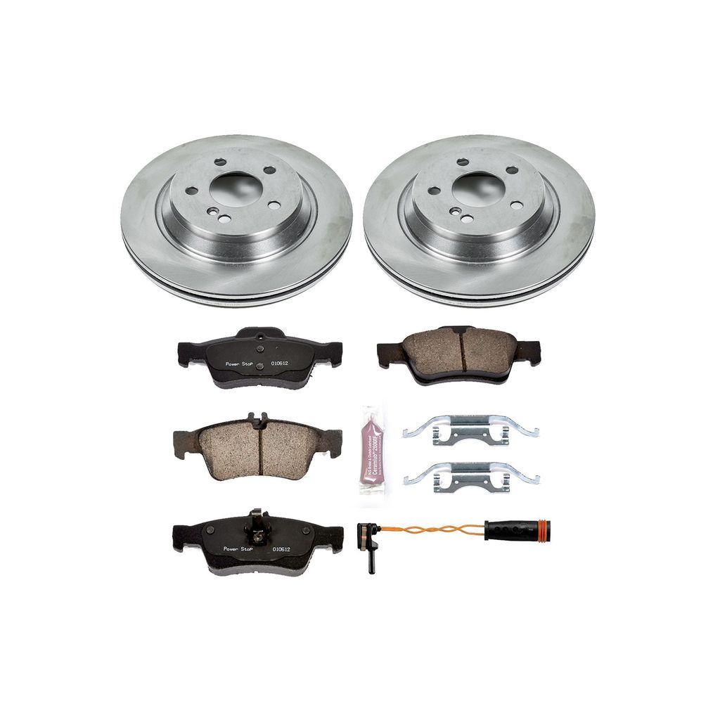 OE Stock Replacement Brake Pad and Rotor Kit