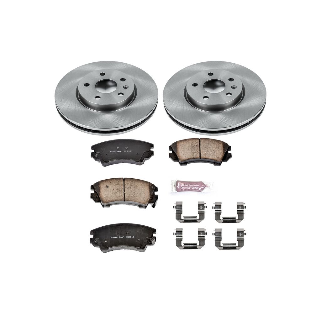 OE Stock Replacement Brake Pad and Rotor Kit