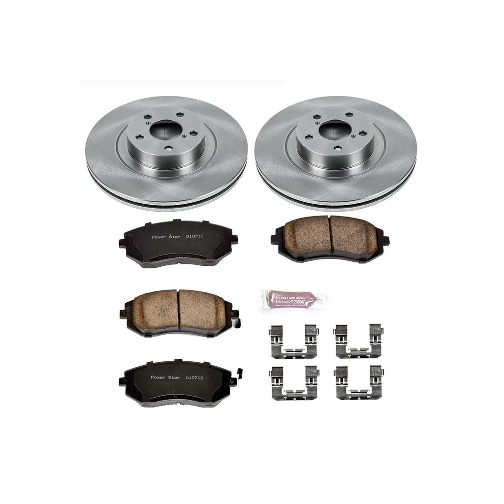 OE Stock Replacement Brake Pad and Rotor Kit