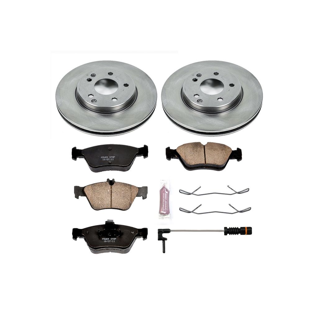 OE Stock Replacement Brake Pad and Rotor Kit