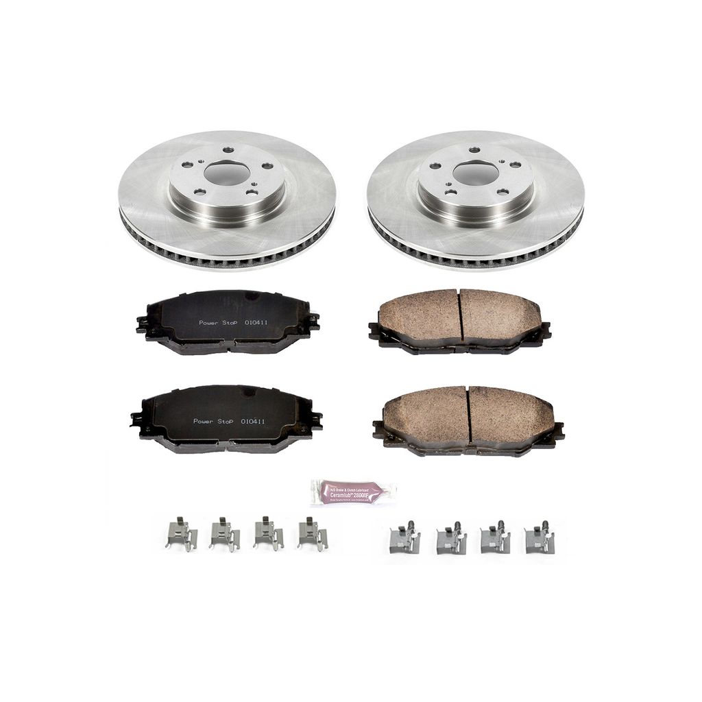 OE Stock Replacement Brake Pad and Rotor Kit