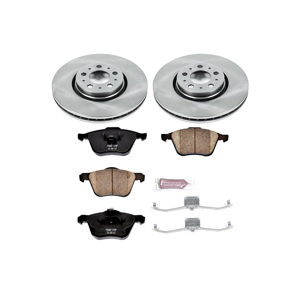 OE Stock Replacement Brake Pad and Rotor Kit