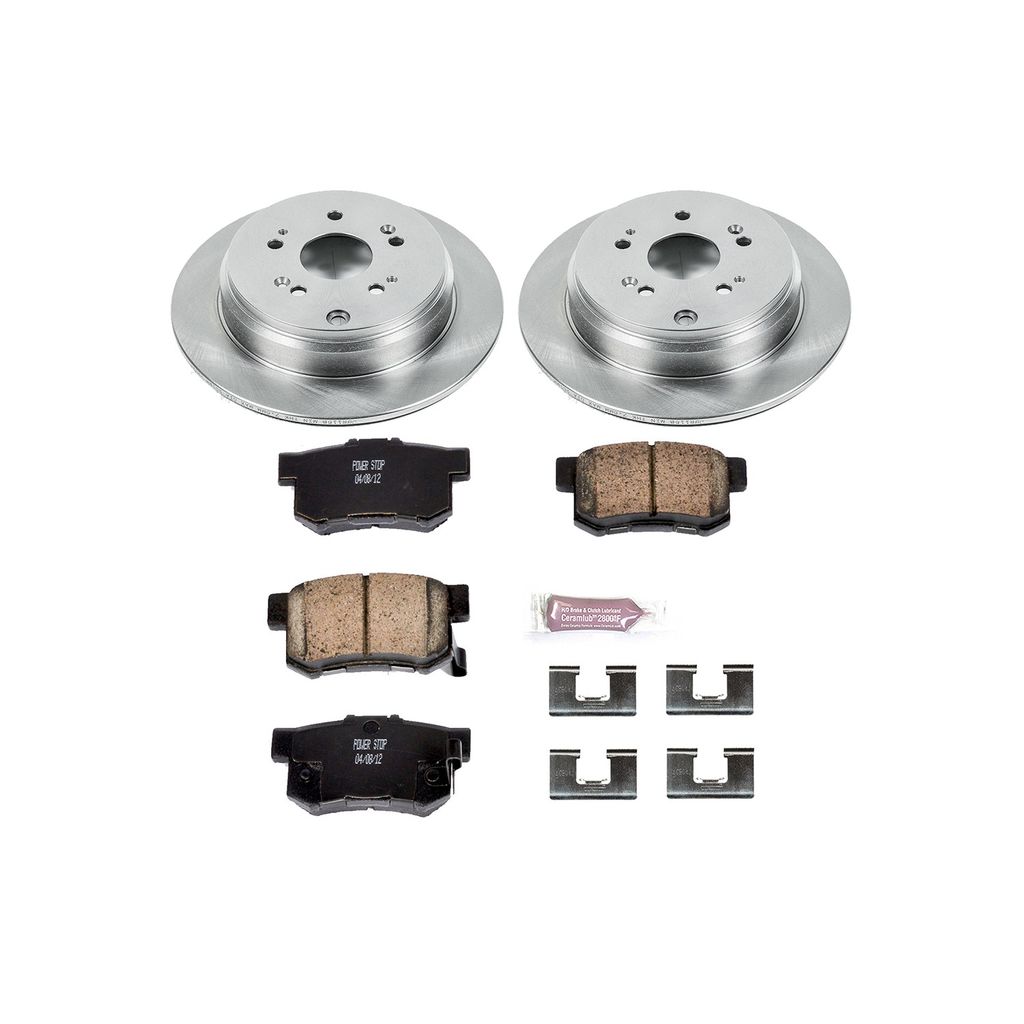 OE Stock Replacement Brake Pad and Rotor Kit
