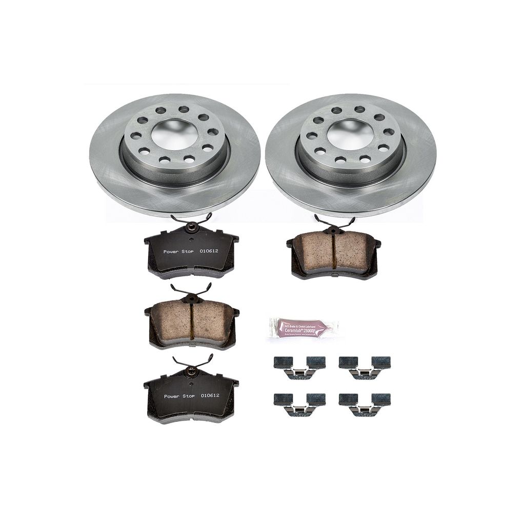 OE Stock Replacement Brake Pad and Rotor Kit