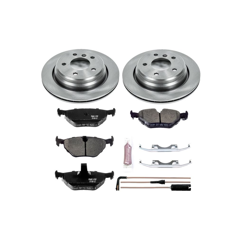OE Stock Replacement Brake Pad and Rotor Kit