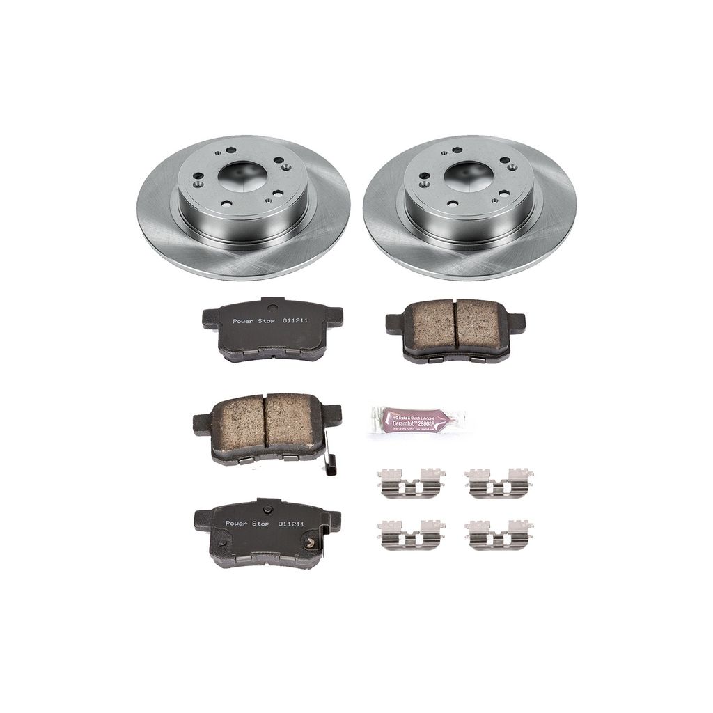 OE Stock Replacement Brake Pad and Rotor Kit