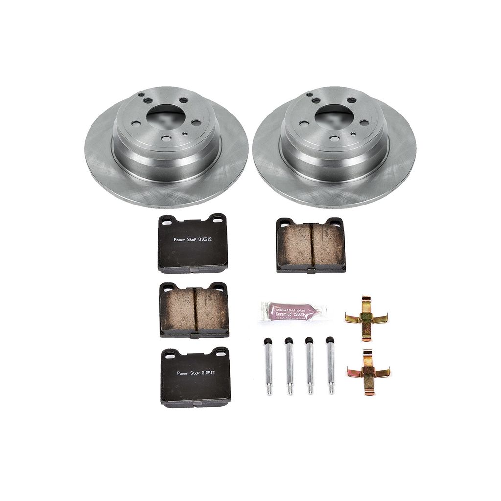 OE Stock Replacement Brake Pad and Rotor Kit