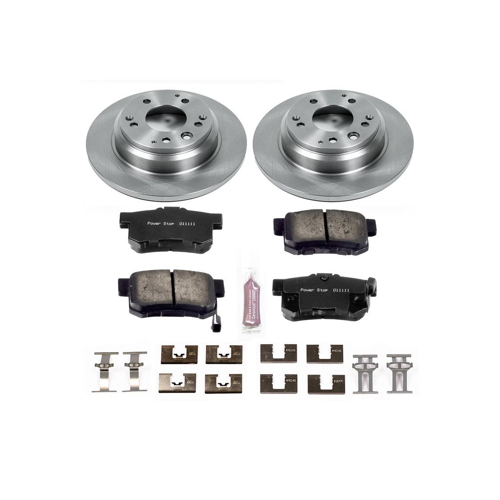 OE Stock Replacement Brake Pad and Rotor Kit