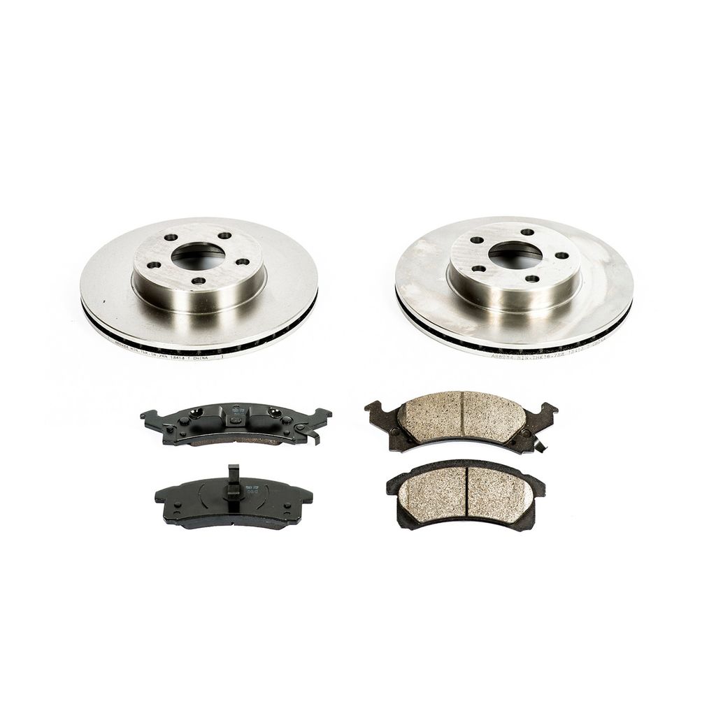 OE Stock Replacement Brake Pad and Rotor Kit
