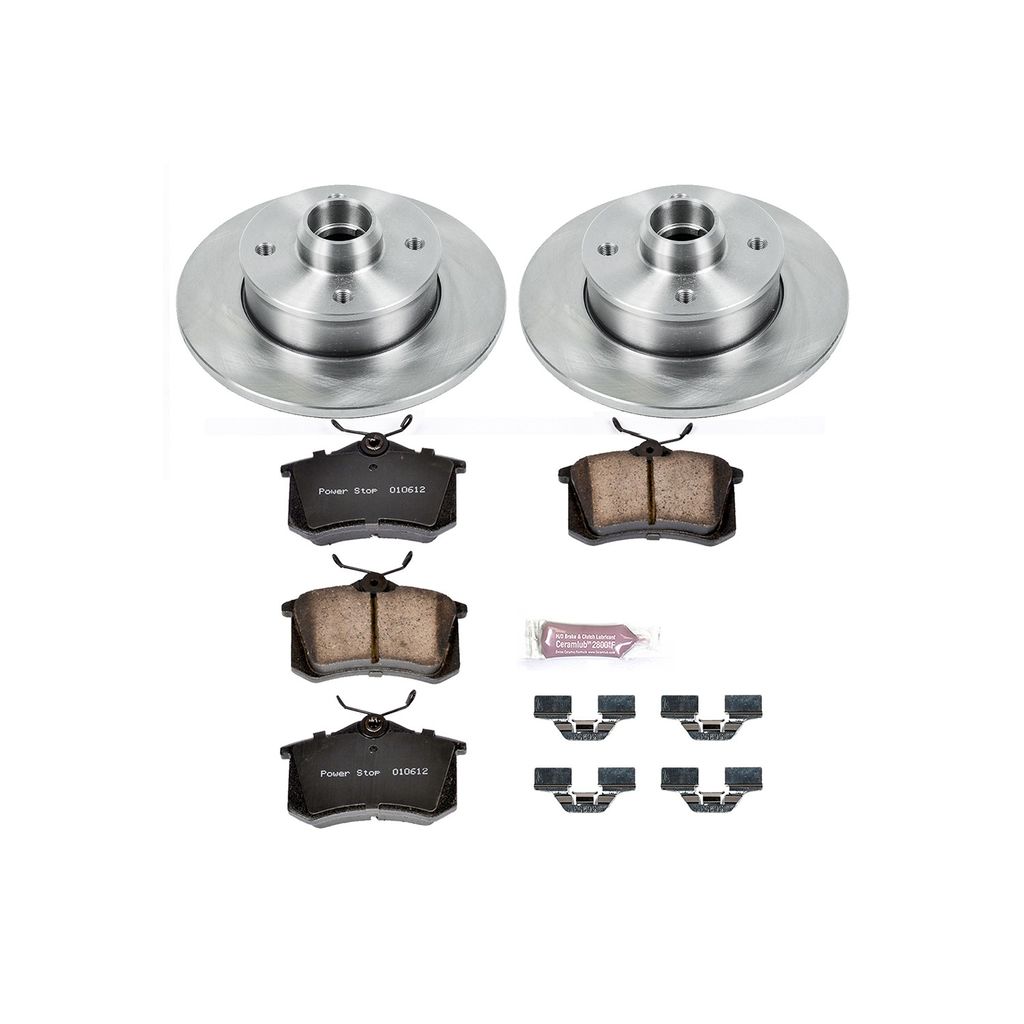 OE Stock Replacement Brake Pad and Rotor Kit