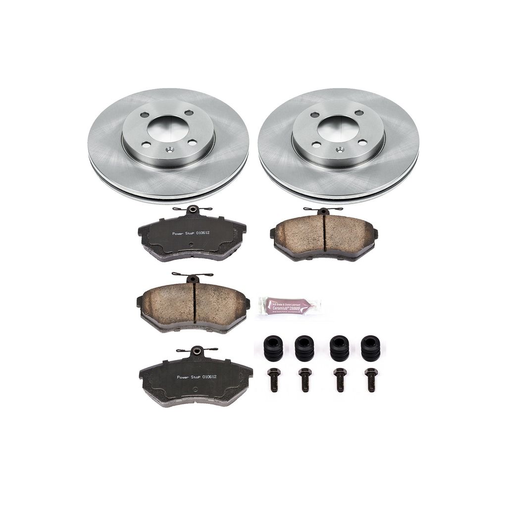 OE Stock Replacement Brake Pad and Rotor Kit