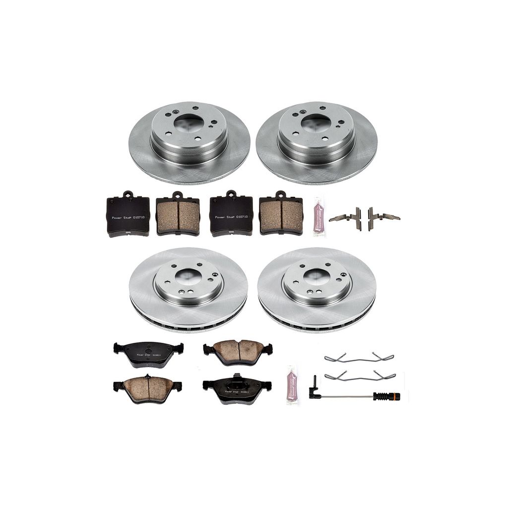 PowerStop KOE4420 - OE Stock Replacement Brake Pad and Rotor Kit