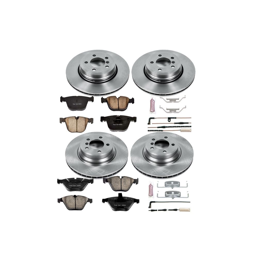 PowerStop KOE4479 - OE Stock Replacement Brake Pad and Rotor Kit