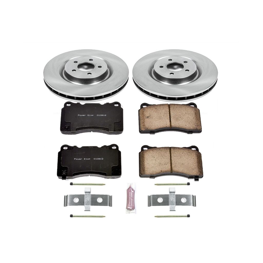 OE Stock Replacement Brake Pad and Rotor Kit